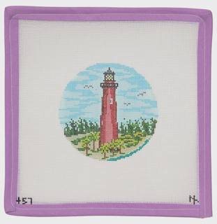 Jupiter Lighthouse Ornament by Needle Crossings (thumbnail)
