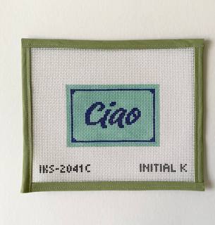 Ciao aqua-passport cover/luggage tag by Initial K Studio (thumbnail)