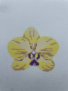 Single Yellow Orchid by The Gingham Stitchery (thumbnail)