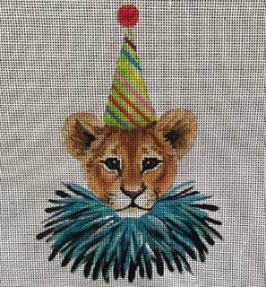 Birthday Portrait Lion Cub by Colors of Praise Art Studio (thumbnail)