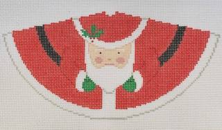 Santa Claus 3D Cone by Blue Ridge Stitchery (thumbnail)