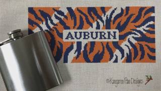 auburn tiger print & flask by Kangaroo Paw Designs (thumbnail)