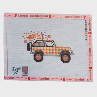 Clemson Jeep by Wipstitch Needleworks (thumbnail)