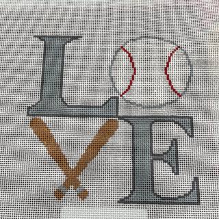 LOVE baseball by Kristine Kingston (thumbnail)