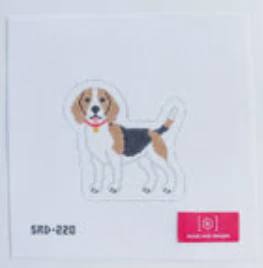 Beagle Ornament by Stitch Rock Designs (thumbnail)