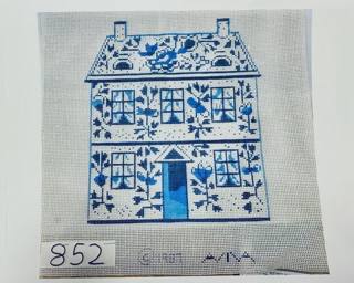 Blue and White Home by Gone Stitching (thumbnail)