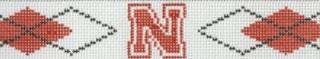 Nebraska Argyle Belt by Meredith Collection (thumbnail)
