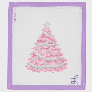 Pink Tinsel Tree by Lycette Designs (thumbnail)