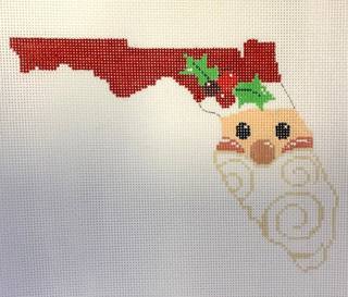 State Shaped Florida Santa by Meredith Collection (thumbnail)
