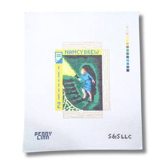 The Hidden Staircase Small Book Cover Canvas by Penny Linn Designs (thumbnail)