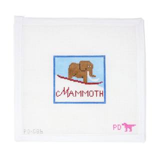 Mammoth Ski Badge by Poppy's Designs (thumbnail)