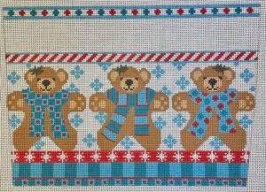 Teddy Bear Stocking Cuff by Danji Designs (thumbnail)