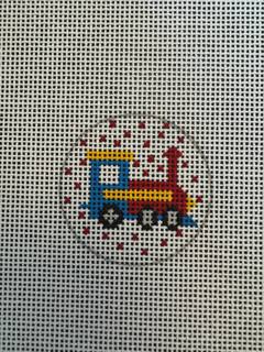 Micro train Round by Blueberry Point Canvas (thumbnail)