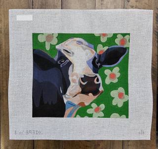 Daisy the Cow by Blue Waters Needlepoint (thumbnail)