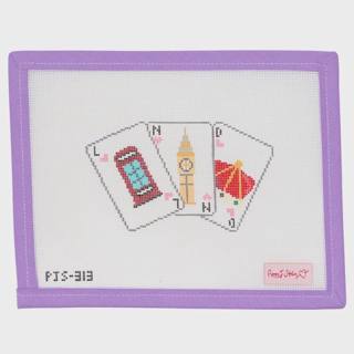 Destination Playing Cards - London by Poppy J Stitches (thumbnail)