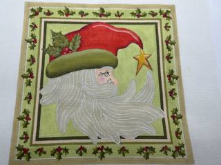 Poinsettia Santa with Star by Love You More (thumbnail)