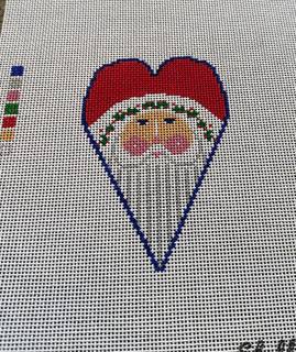 Shelly Tribbey Designs C601-13 Santa Heart 13 mesh by Shelly Tribbey Designs (thumbnail)