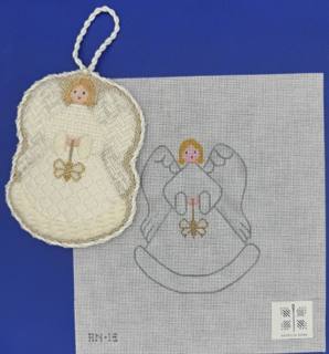 Angel with Butterfly and Stitch Guide by Patricia Sone (thumbnail)