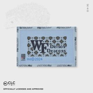 Wake Forest University Purse Insert by Hedgehog Needlepoint (thumbnail)