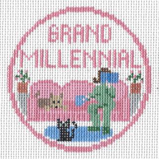 Grand Millennial Badge - Trunk Show by Doolittle Stitchery (thumbnail)