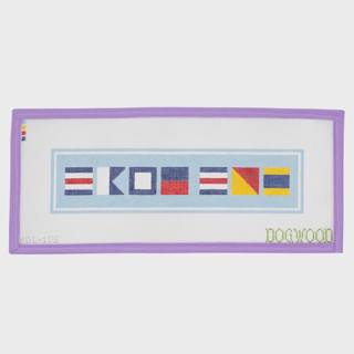 Cape Cod in Nautical Flags by Dogwood Needlepoint (thumbnail)