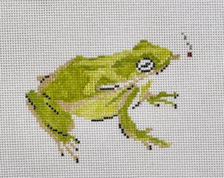 Plum Stitchery LBL-1S Party Animal Frog by Plum Designs (thumbnail)