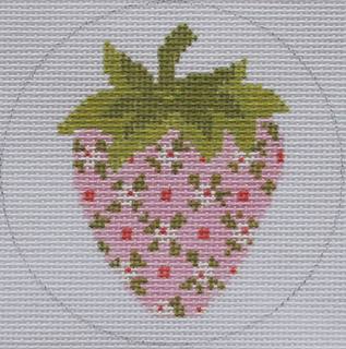 Abigail Cecile Strawberry: Pink with White flowers by PLD Designs (thumbnail)