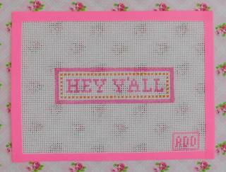 Mini Hey Y'all Canvas by Anna Dugas (thumbnail)