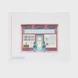 Christmas Village Needlepoint Shop by Le Point Studio (thumbnail)