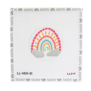 Rainbow Glittery Round by Laura Love Designs (thumbnail)