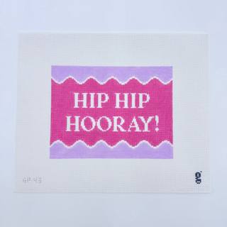 Hip Hip Hooray! Canvas by Goodpoint Needlepoint (thumbnail)