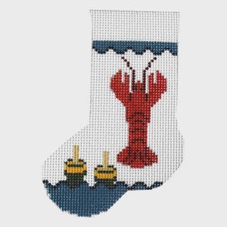 Lobster Mini Stocking by J. Childs Designs (thumbnail)