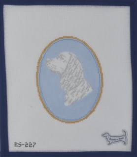 The Cocker Spaniel Cameo by Atlantic Blue Canvas (thumbnail)