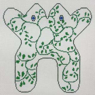 Bella Frog Canvas by Blue Waters Needlepoint (thumbnail)