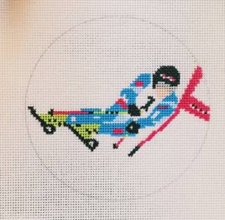Ski Racer by Pip & Roo Needleworks (thumbnail)