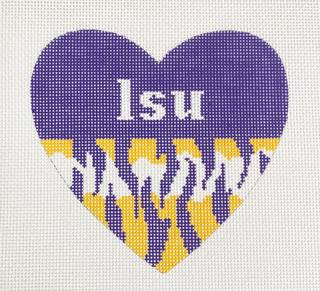 lsu heart by Kangaroo Paw Designs (thumbnail)