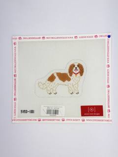 King Charles Cavalier Ornament Canvas by Stitch Rock Designs (thumbnail)