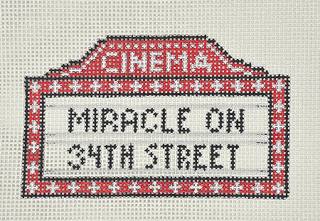 Marquee Miracle on 34th Street by Blue Waters Needlepoint (thumbnail)