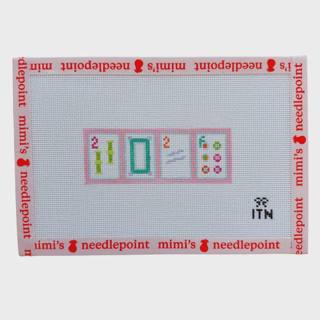 Mahjong 2026 Mini by Ivy Thread Needlepoint (thumbnail)
