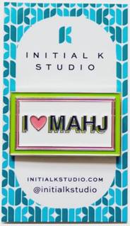 I Heart Mahj Needle Minder by Initial K Studio (thumbnail)
