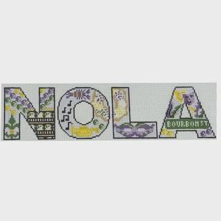 New Orleans - NOLA on 18 by Atlantic Blue Canvas (thumbnail)