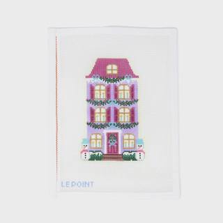 Christmas Village Purple Row House by Le Point Studio (thumbnail)