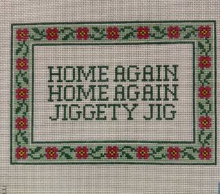 Jiggety Jig Sign by Natural State Needlepoint (thumbnail)