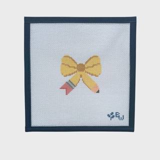 August Bow by Boxwood Needlepoint (thumbnail)