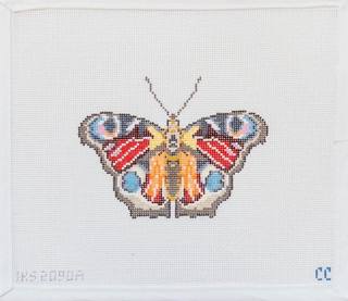 Peacock Butterfly Ornament Canvas by Initial K Studio (thumbnail)