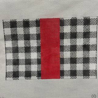 BUFFALO PLAID BLACK/RED SF02A by Kimberly Ann Needlepoint (thumbnail)