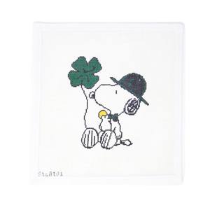 Snoopy with Shamrock by Officially Needlepoint (thumbnail)
