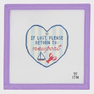 If Lost Please Return To Newport by Ivy Thread Needlepoint (thumbnail)