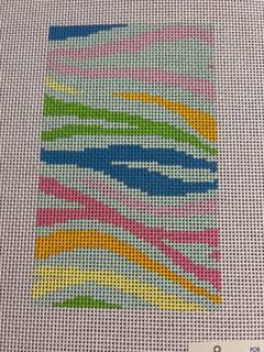 Rainbow Zebra Eyeglass Case by KCN Designers (thumbnail)