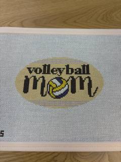 Volleyball Mom Canvas by KCN Designers (thumbnail)